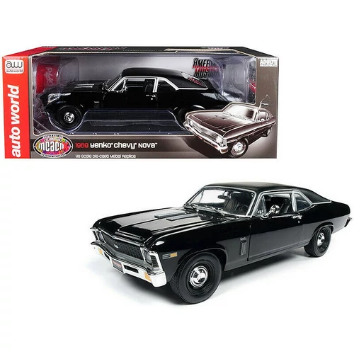 1969 Yenko Chevy Nova black "mcacn" modell autó 1:18