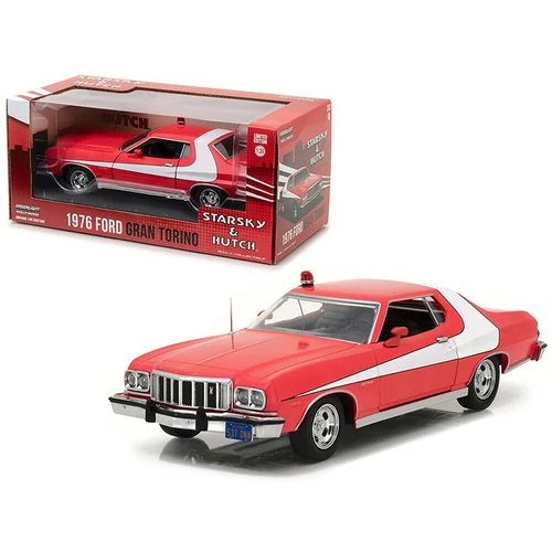 1976 Ford GRAN TORINO "STARSKY & HUTCH"modell autó 1:24