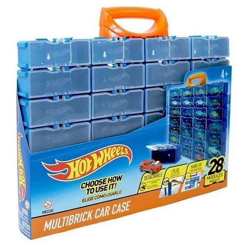 HOTWHEELS MULTIBRICK CAR CASE 28 modulos készlet