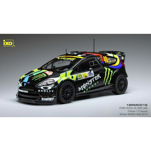 Ford Fiesta RS WRC#46 V.Rossi-.Cassina Monza Rally 2012 modell autó 1:18
