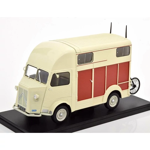 CITROEN TYPE H VERSION VAN HEULIEZ beige modell autó 1:24