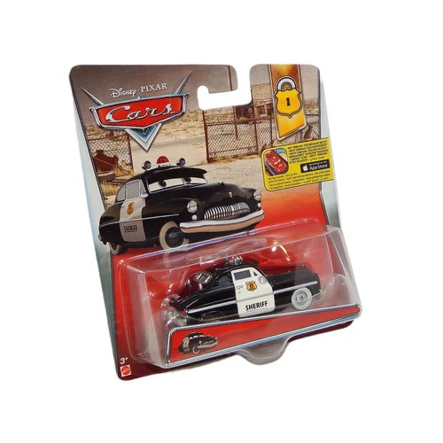Verdák SHERIFF fekete/fehér autó 1:55