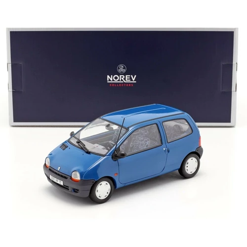 1995 RENAULT TWINGO Cyan Blue modell autó 1:18