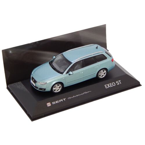 Seat Exeo ST Nayara Blue Dealer packaging modell autó 1:43