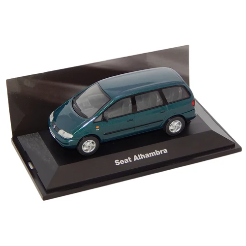 Seat Alhambra green Dealer packaging modell autó 1:43