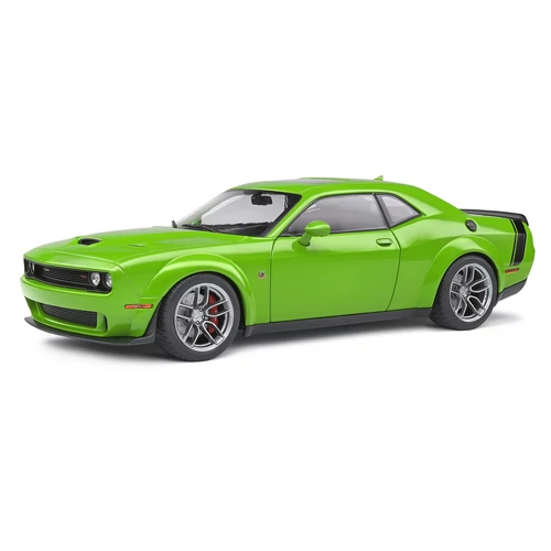 DODGE CHALLENGER SRT SCAT PACK GREEN-2020 modell autó 1:18