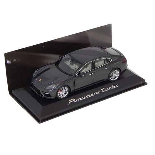 Porsche Panamera Turbo grey Metallic. 2016 modell autó 1:43