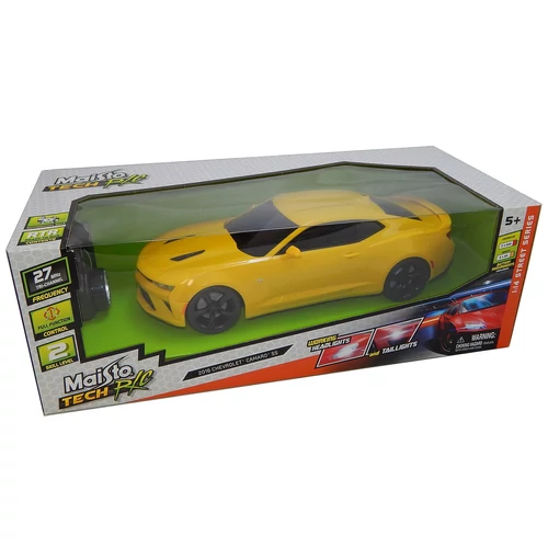 2016 Chevrolet Camaro SS sárga R/C távirányítós autó 1:14