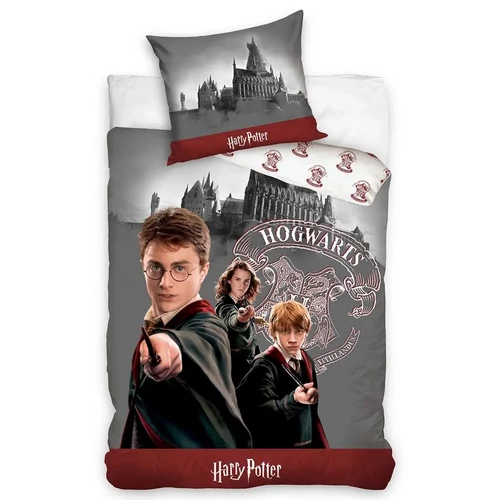 Harry Potter 'Harry-Ron-Hermione' ágyneműhuzat szett 140 x 200 + 70 x 90 cm
