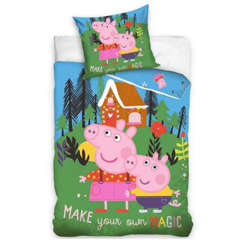 Peppa malac 'Make your own Magic' ágyneműhuzat szett 140 x 200 + 70 x 90 cm