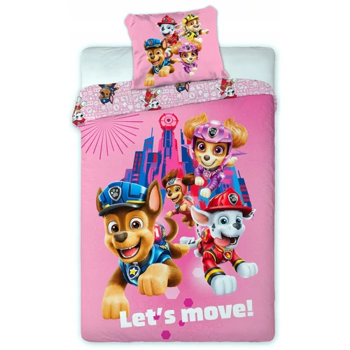 Mancsőrjárat 'The Movie, Let's move!' ágyneműhuzat szett 140 x 200 + 70 x 90 cm