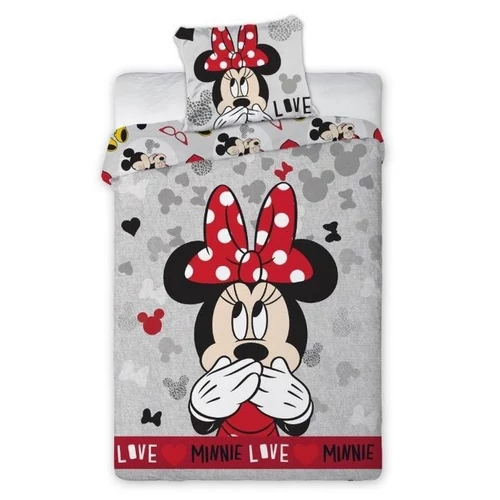 Minnie Mouse 'Minnie Love' ágyneműhuzat szett 140 x 200 + 70 x 90 cm