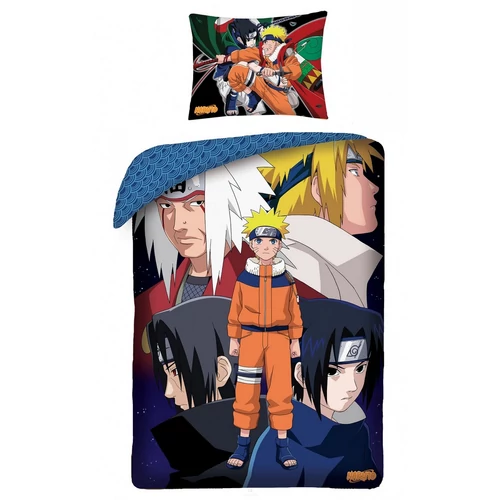 Naruto 'Harc, fegyelem, kitartás' ágyneműhuzat szett 140 x 200 + 70 x 90 cm