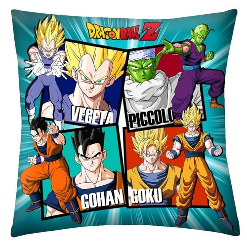 Dragon Ball 'A négy legjobb harcos' díszpárna 40 x 40 cm
