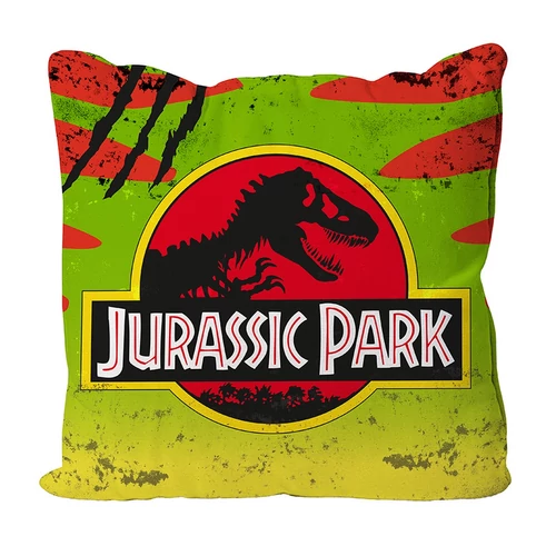 Jurassic Park Car logo square párna
