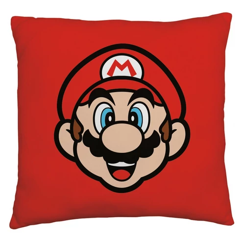 Super Mario 'Mario és Luigi' díszpárna 40 x 40 cm