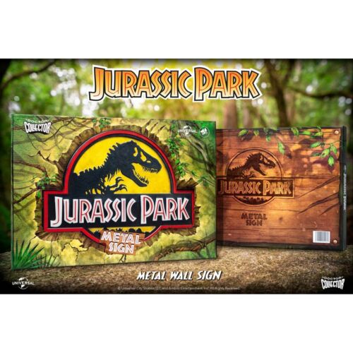 Jurassic Park fali fémplakát
