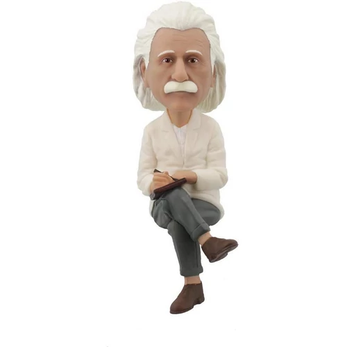 Albert Einstein monitor dísz Limited Edition Bobbleheads figura 11 cm