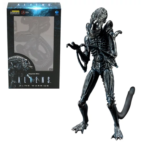 Aliens Blue Alien Warrior figura 1:18, 12 cm