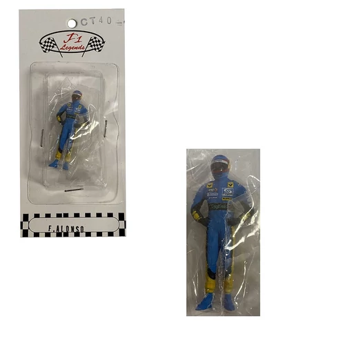 Cartrix F1 Legends Fernando Alonso Renault 2005 figura modell 1:43