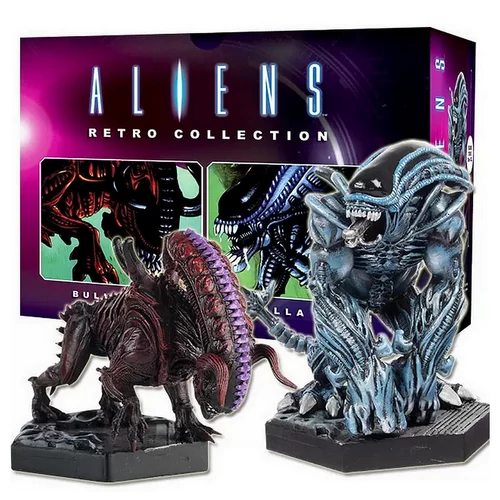 Aliens  Retro collection Bull Alien & Gorilla Alien figura szett modell 1:16