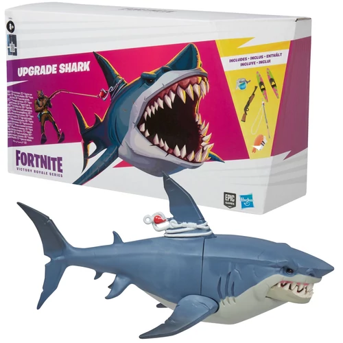 Fortnite Victory Royale series Action Shark 2022 Upgrade 15 cm mozgatható cápa