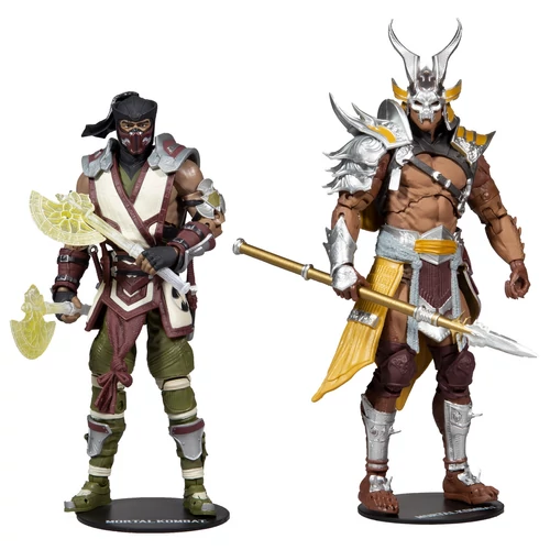 Mortal Kombat 11 Sub-Zero Vs Shao Kahn figura szett 18/21 cm