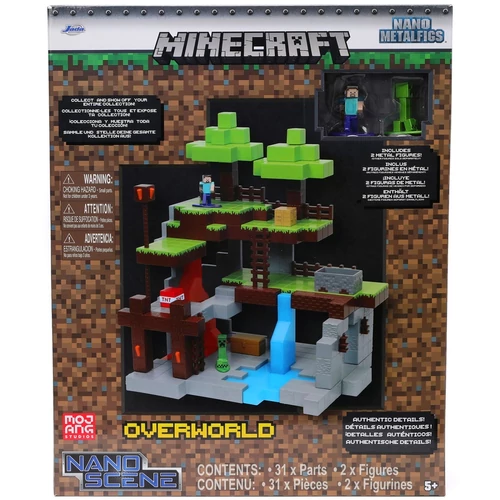 Nano Scene "Minecraft Overworld"játékszett