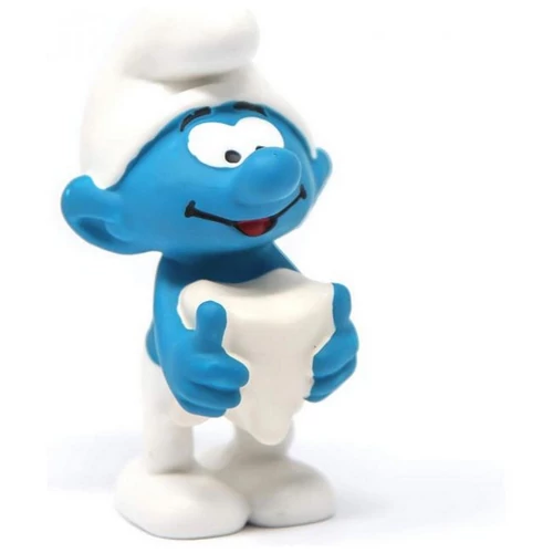 Hupikék Törpikék "Törp foggal"  figura 5 cm