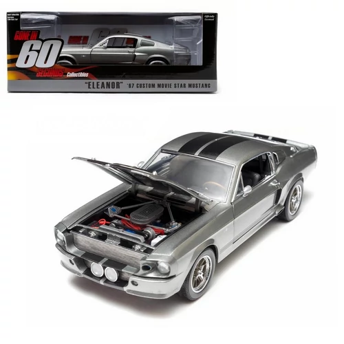1967 Ford Mustang Eleanor Gone in 60 Sec. modell autó 1:18