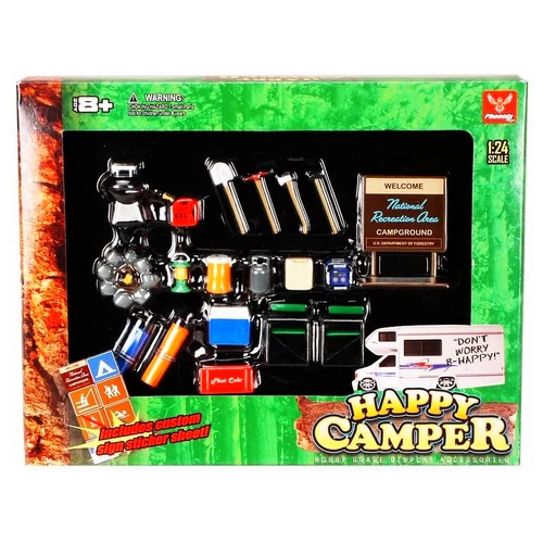 Hobby Gear Happy Camper szett modell kiegészítő 1:24