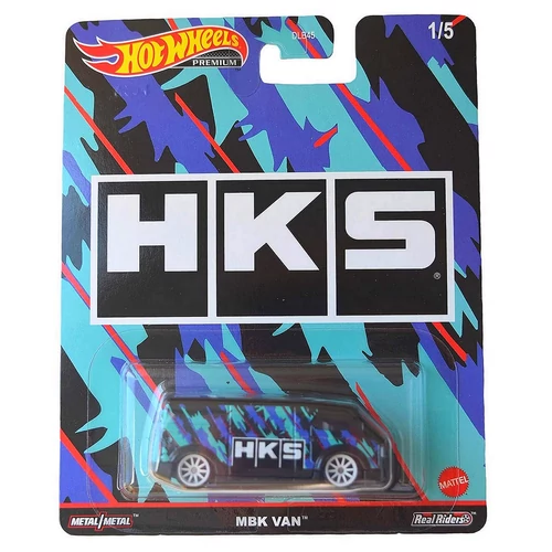 H K S Mbk Van #1/5 Premium Hotwheels 1:64 