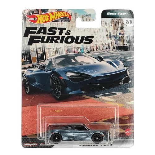 Fast&Furious Euro Fast Mclaren 720S #2/5 Premium Hotwheels 1:64 