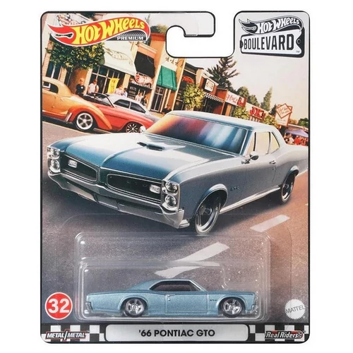 Boulevard 1966 Pontiac GTO #32 Premium Hotwheels 1:64 