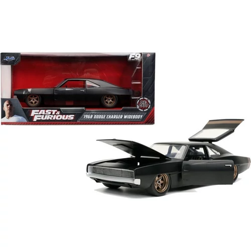 1968 Dodge Charger Widebody F&F modellautó 1:24