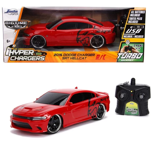 2015 Dodge Charger SRT Hellcat R/C távirányítós autó 1:16