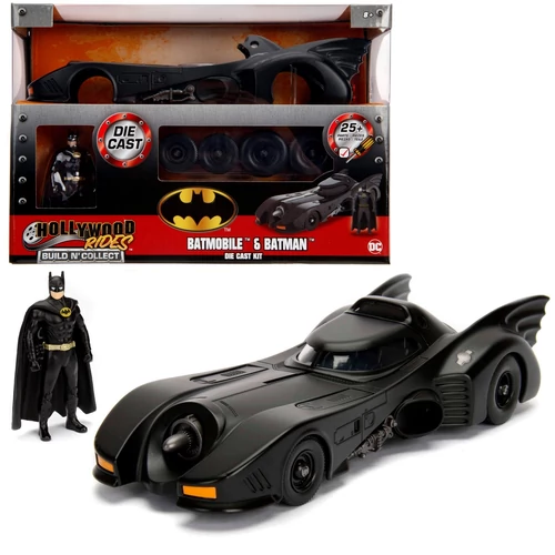 Batmobile & Batman szett modell autó 1:24