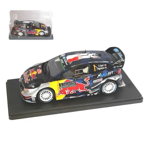 Ford Fiesta WRC Ogier-Ingrassia #1 Rally Monte-C. 2017 modell autó 1:24