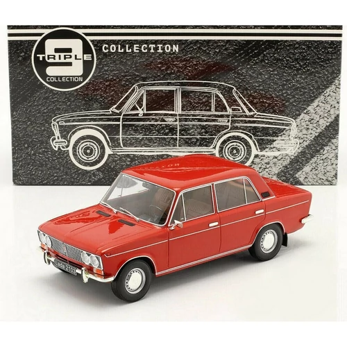 Lada 2103 Bright Red modell autó 1:18