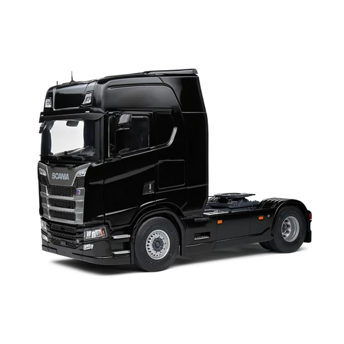 Scania 580S Highline fekete 2023 modell kamion 1:24