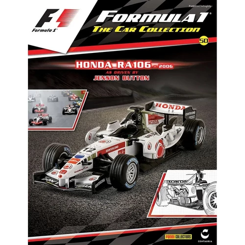 Honda RA106-2006 Jenson Button #12 modell autó 1:43