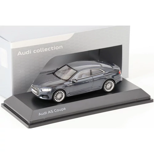 Audi A5 Coupé 2017 modell autó 1:43 Manhatten Grey