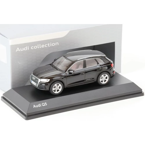 Audi Q5 2017 modell autó 1:43 Mith Black