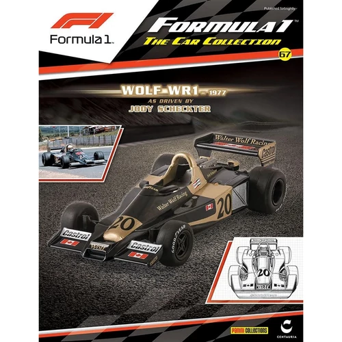 Wolf WR1 -1977 Jody Scheckter #20 modell autó 1:43