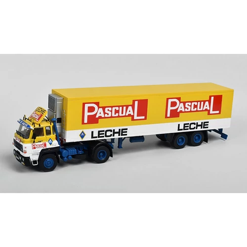 Dodge C38T Pascual truck & trailer sárga/fehér/kék modell autó 1:43 (35 cm)
