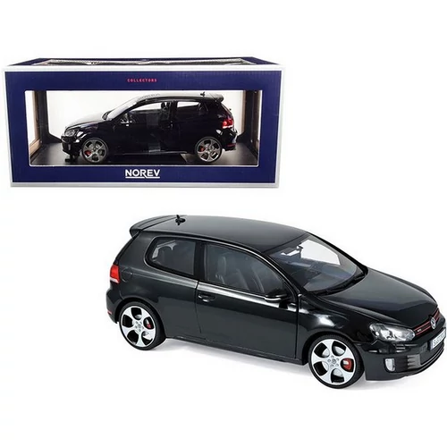 2009 Volkswagen Golf VI GTI fekete modell autó 1:18