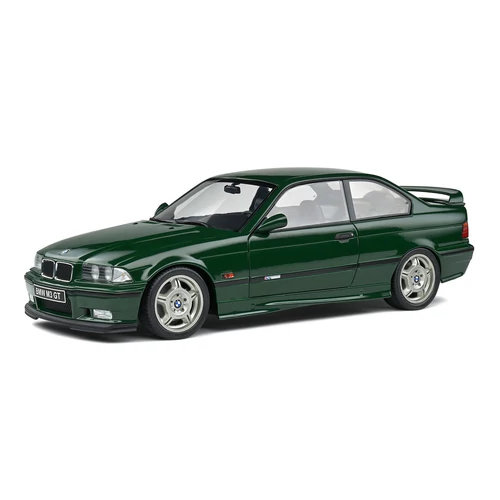 Bmw E36 Coupe M3 GT zöld 1995 modell autó 1:18