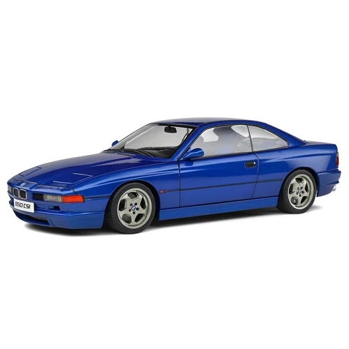 Bmw 850 (E31) CSI kék 1990 modell autó 1:18