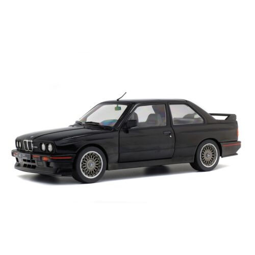 Bmw E30 Sport Evo M3 fekete 1990 modell autó 1:18