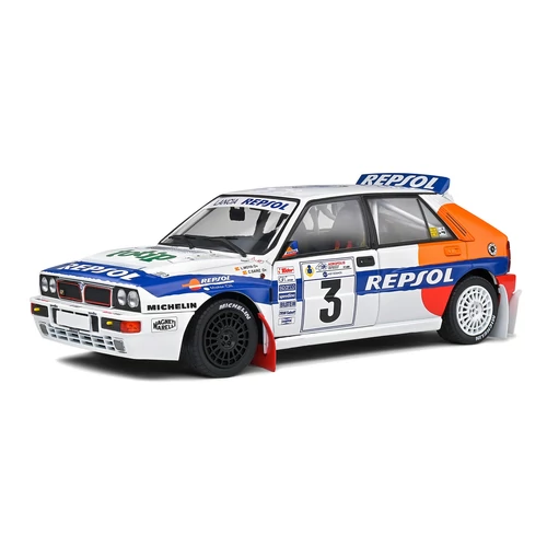 Lancia Delta HF Integrale #3 C.Sainz Acropolis Rally 1993 modell autó 1:18